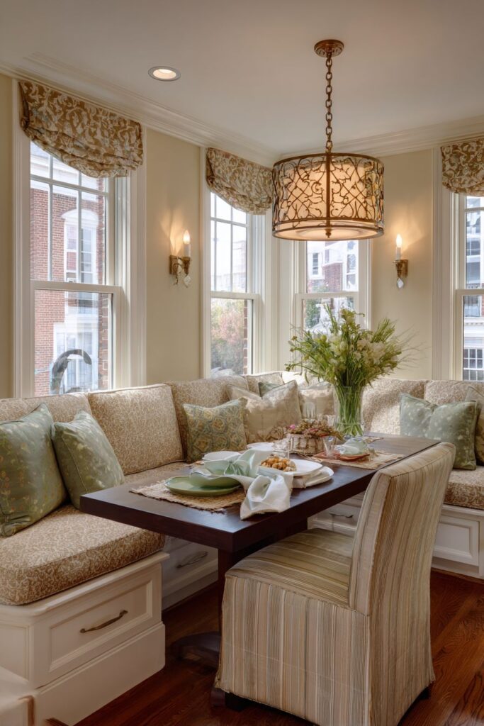 Banquette Seating Traditional Efficiency