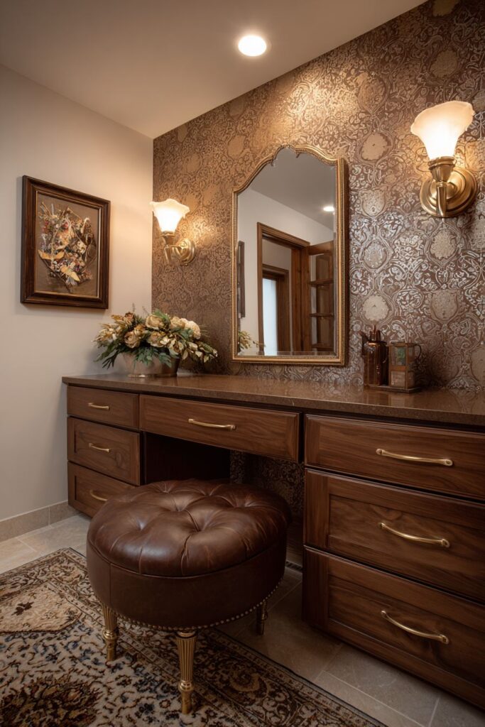 Chocolate Vanity Sophistication