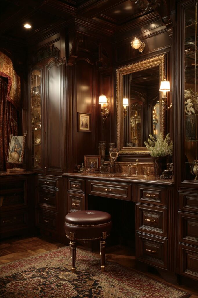 Chocolate Vanity Sophistication