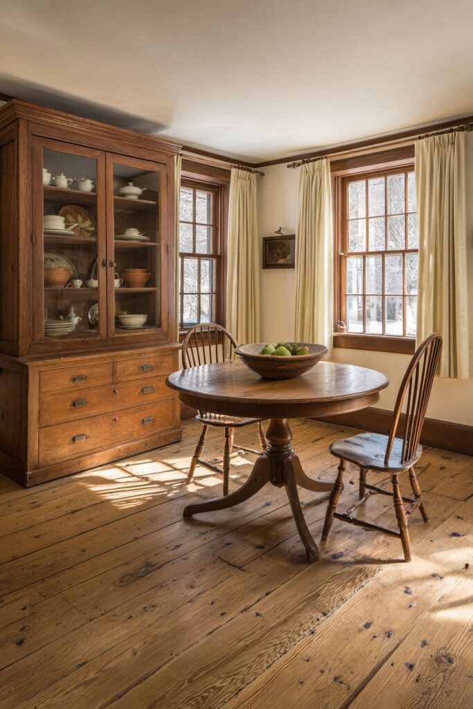 Round Pedestal Table Windsor Seating