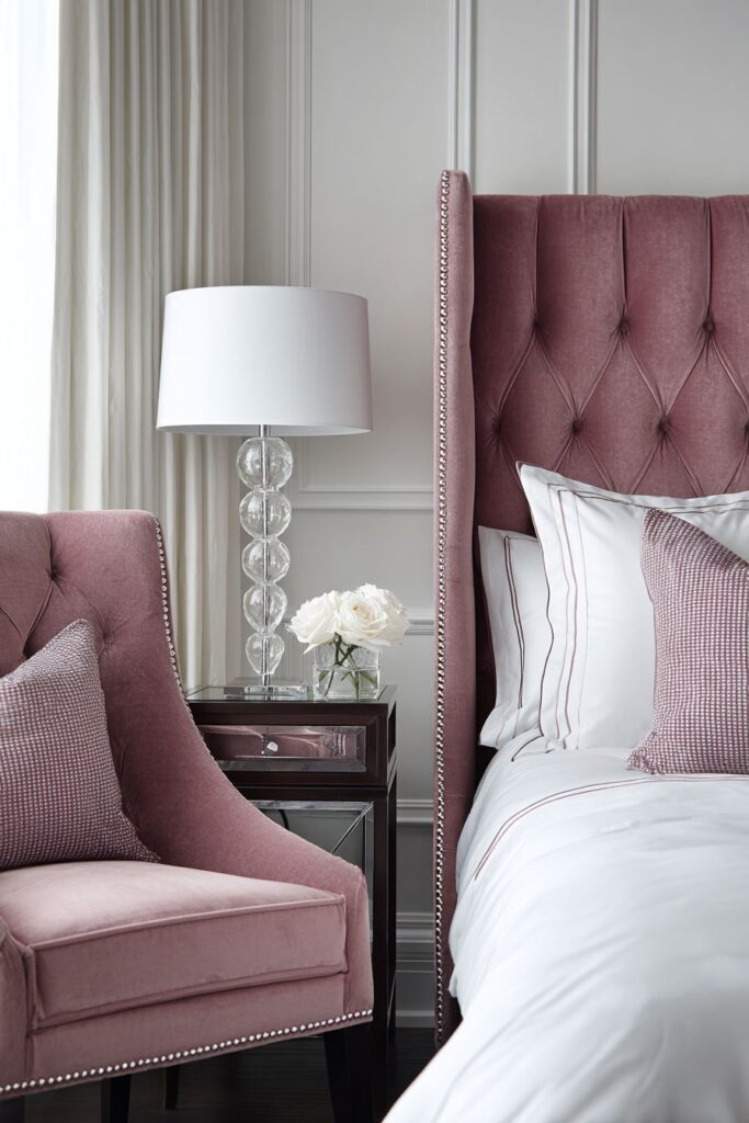 Traditional Elegance with Wingback Headboard