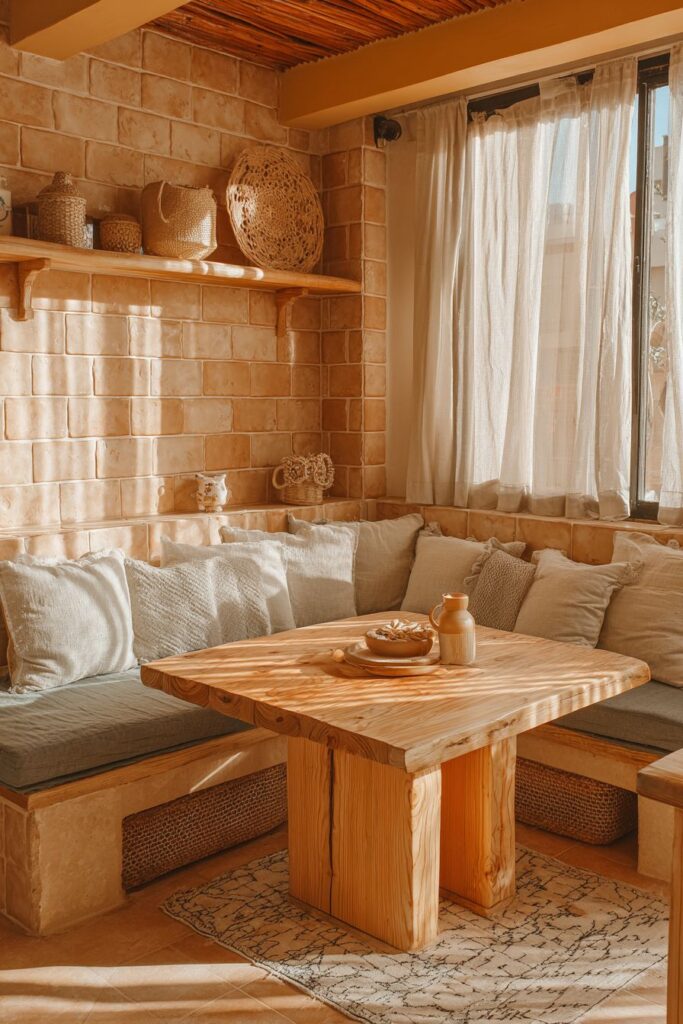 Built-in Banquette Comfort Zone