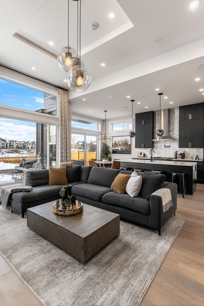 Open Concept Flow: Seamless Living for Modern Families