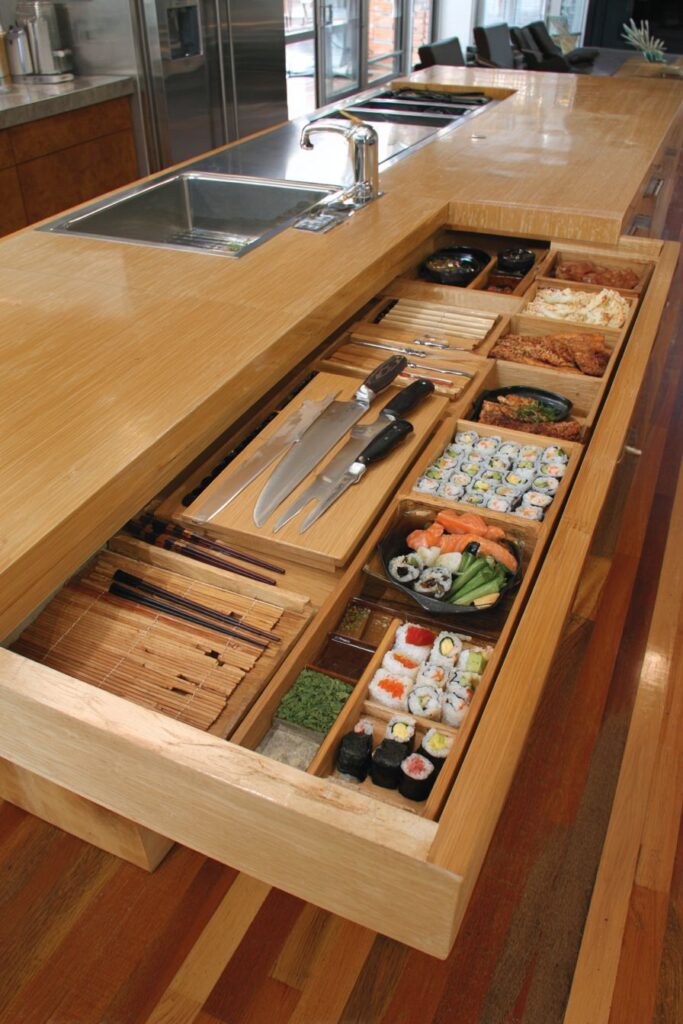 Dedicated Sushi Preparation Station