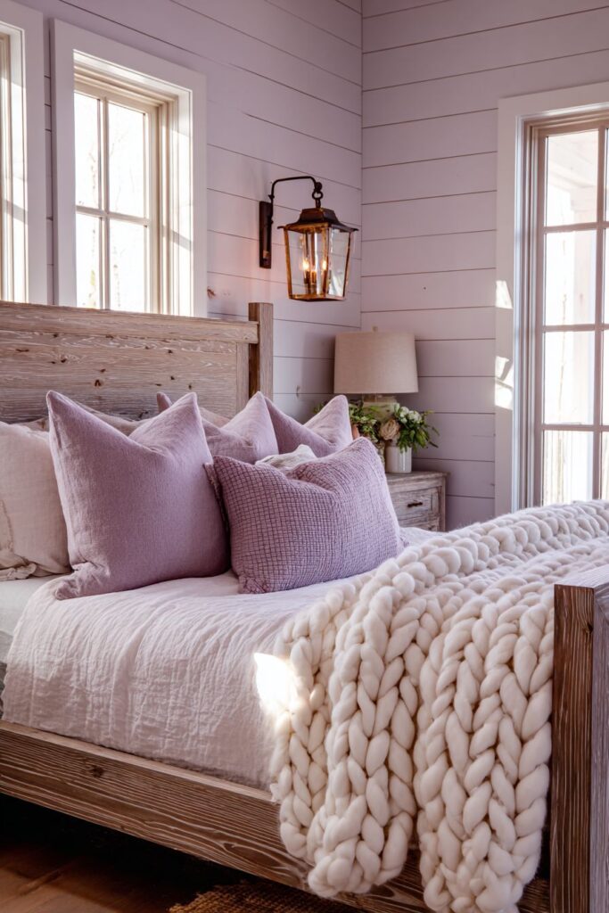 Farmhouse Bedroom with Rustic Charm