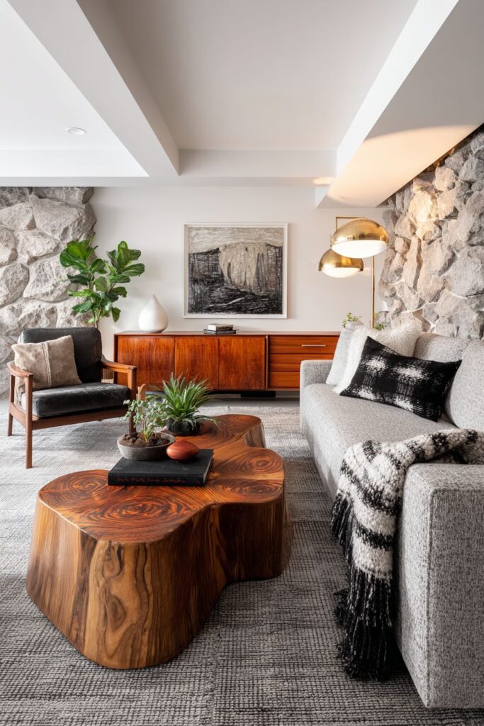 Textural Contrasts and Material Honesty