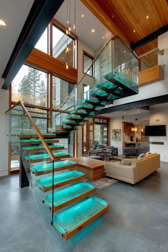 Floating Staircase Spectacle