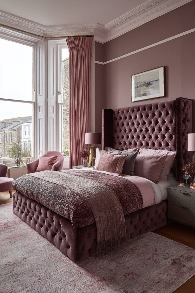 Master Suite in Mauve Magnificence