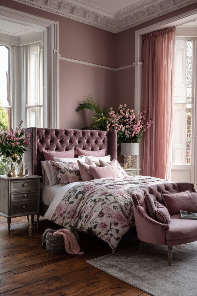Master Suite in Mauve Magnificence