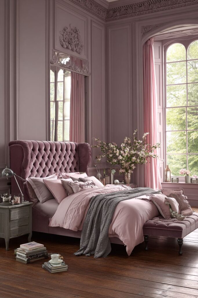 Master Suite in Mauve Magnificence