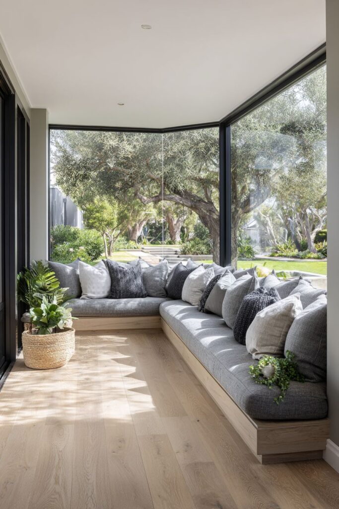 Wall-to-Wall Built-In Seating