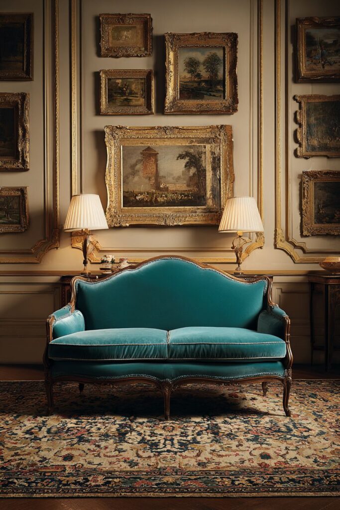 Picture Rail Gallery Display