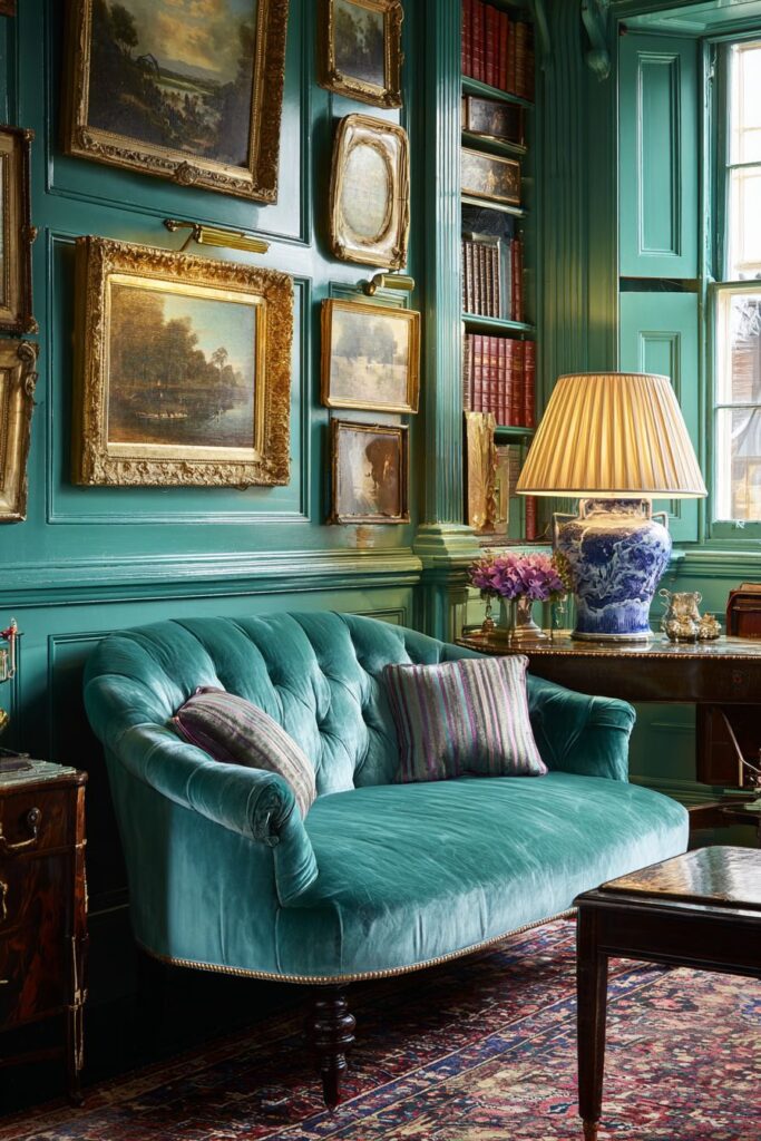 Picture Rail Gallery Display