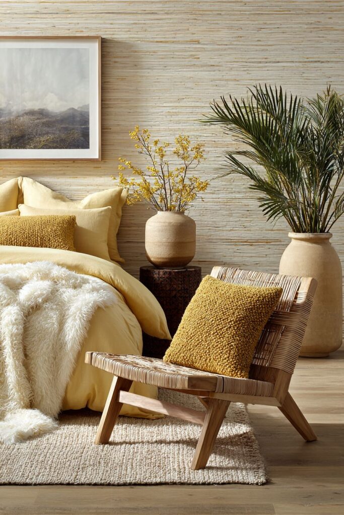 Textural Yellow Sophistication