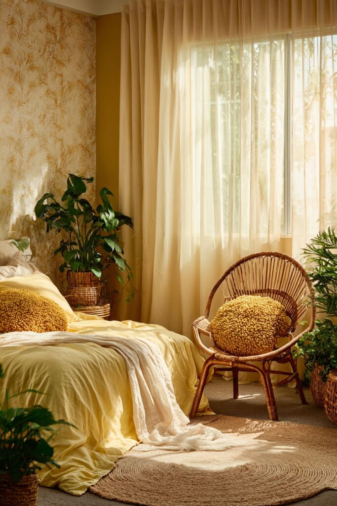 Textural Yellow Sophistication