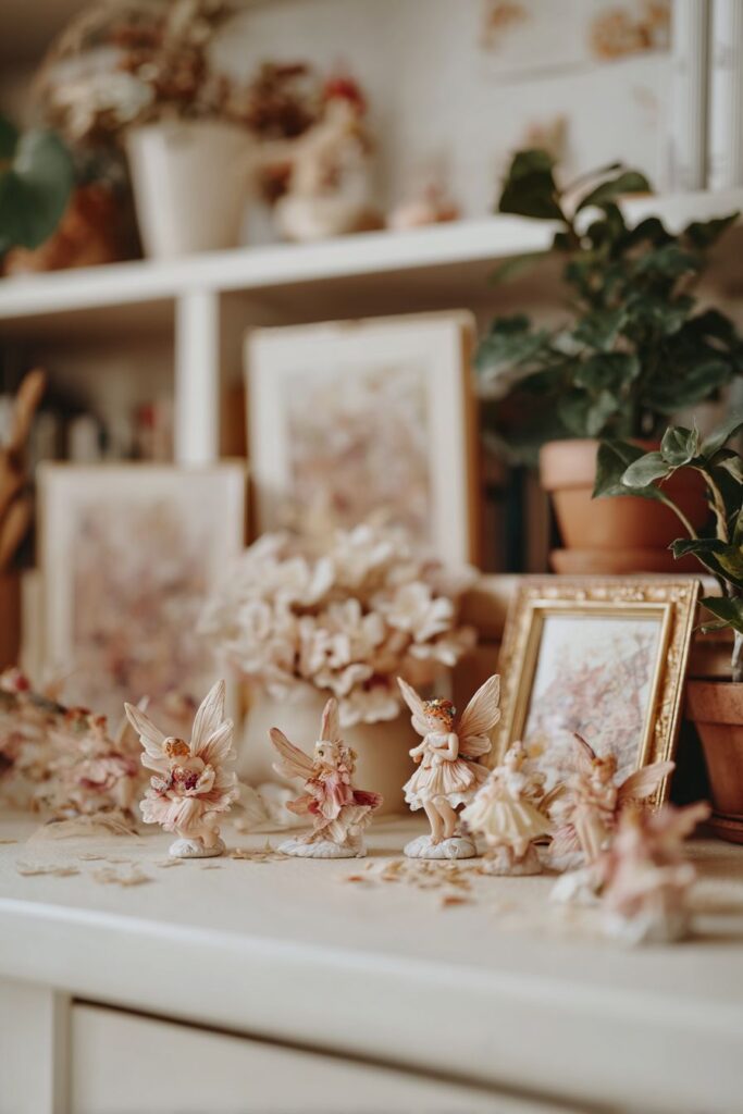 Whimsical Fairy Figurines and Magical Accents