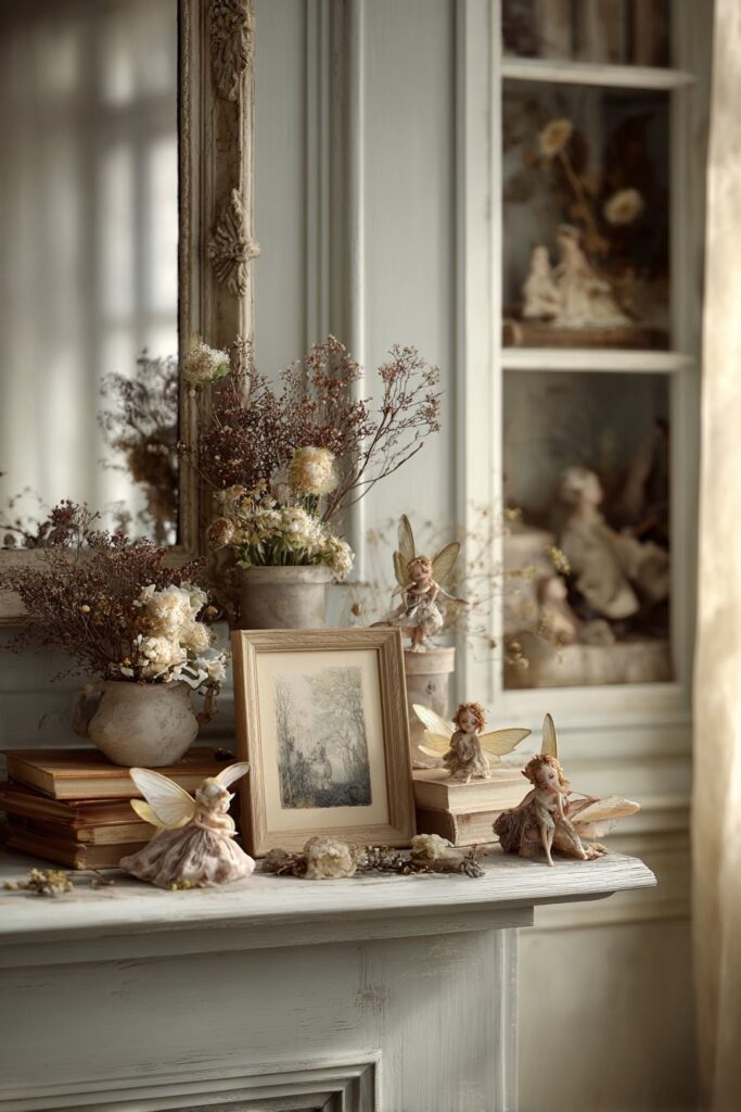 Whimsical Fairy Figurines and Magical Accents