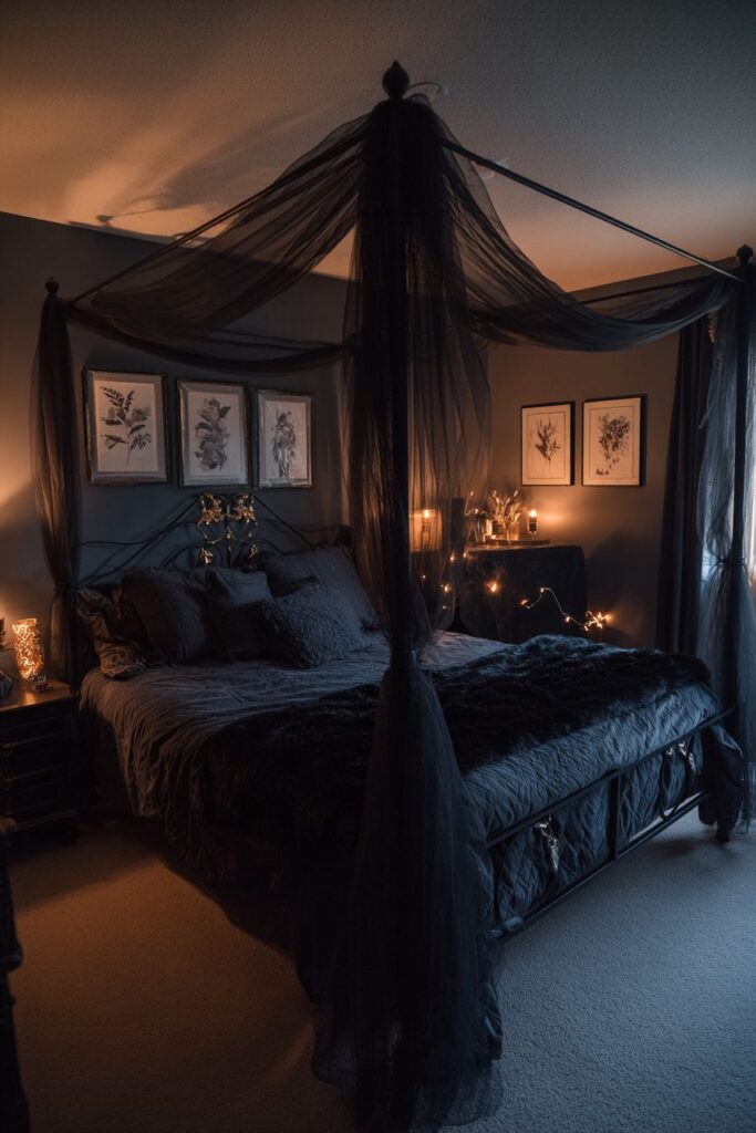 Dramatic Four-Poster Romance