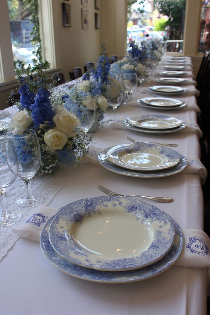 Periwinkle Transferware Timelessness