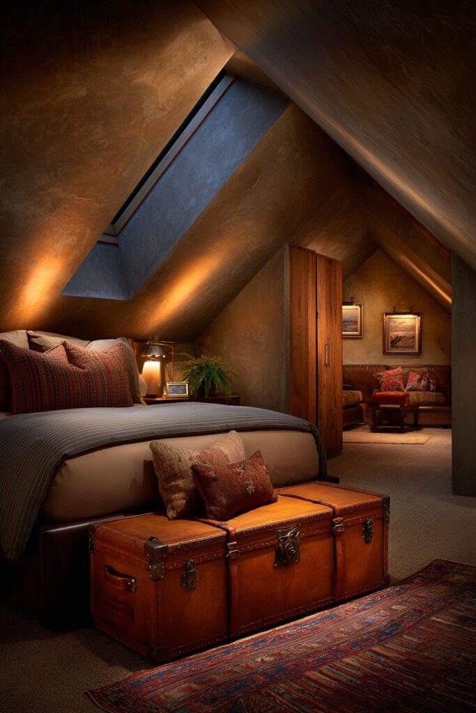 Cozy Loft Brown Sanctuary