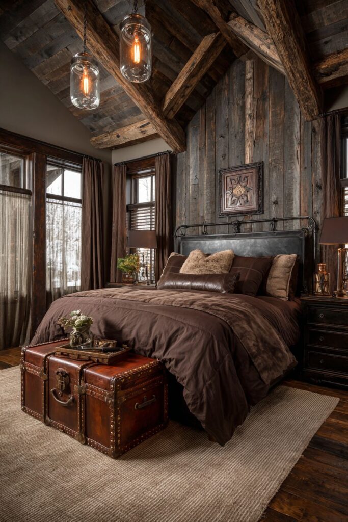 Rustic Chocolate Farmhouse Charm