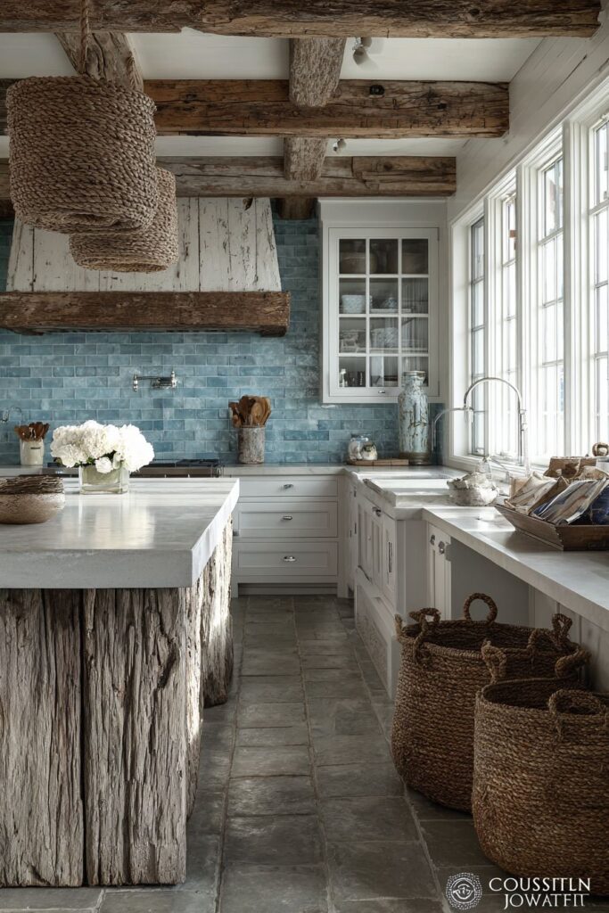 Coastal Driftwood Paradise