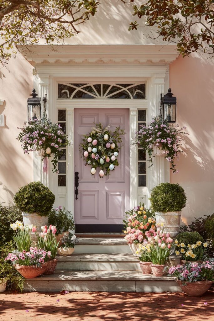 Vertical Garden with Hanging Basket Drama