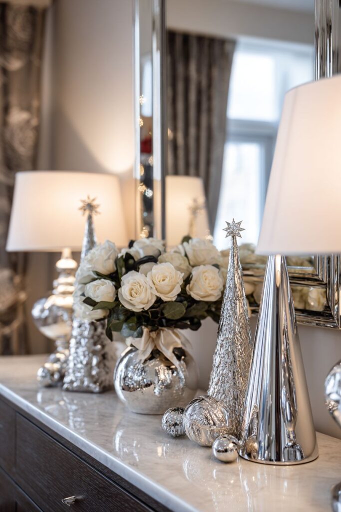 Console Table Symmetrical Display