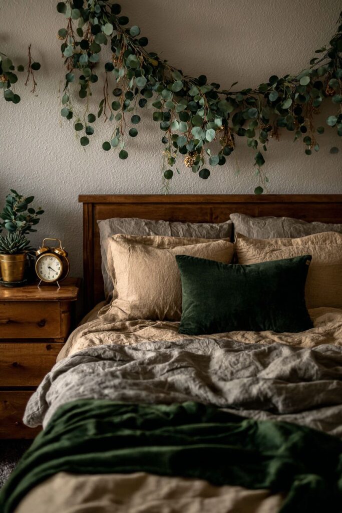 Handcrafted Wreath with Preserved Natural Elements