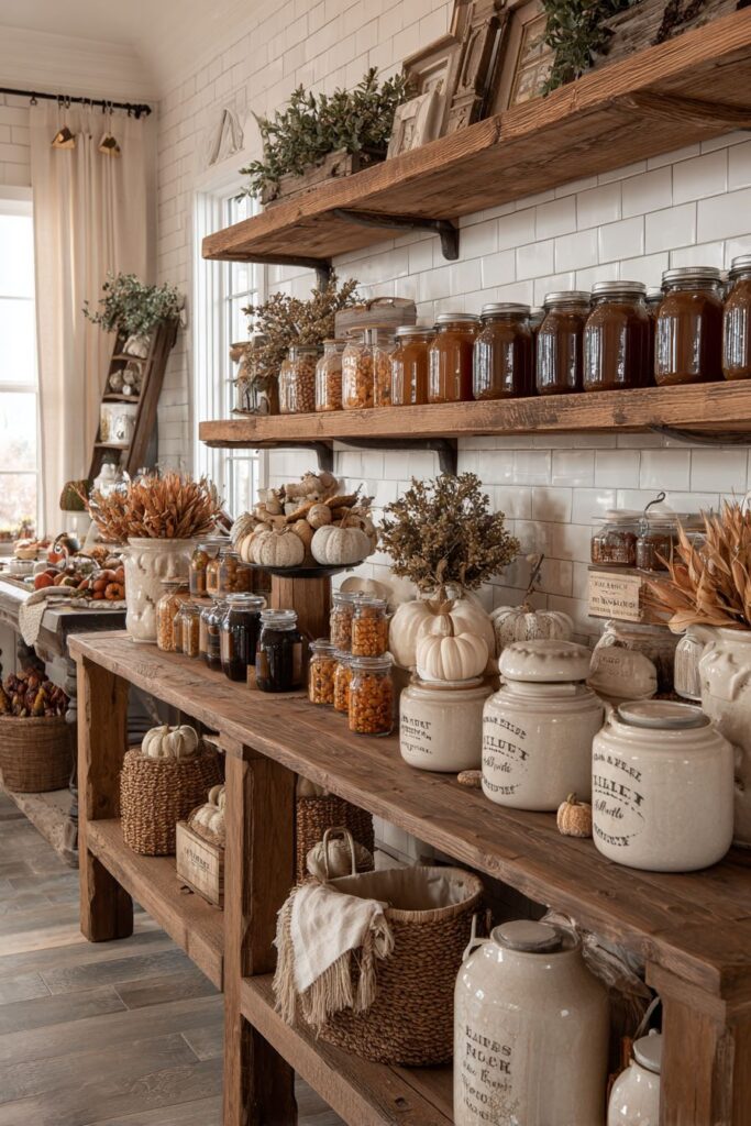 Seasonal Pantry Organization and Display
