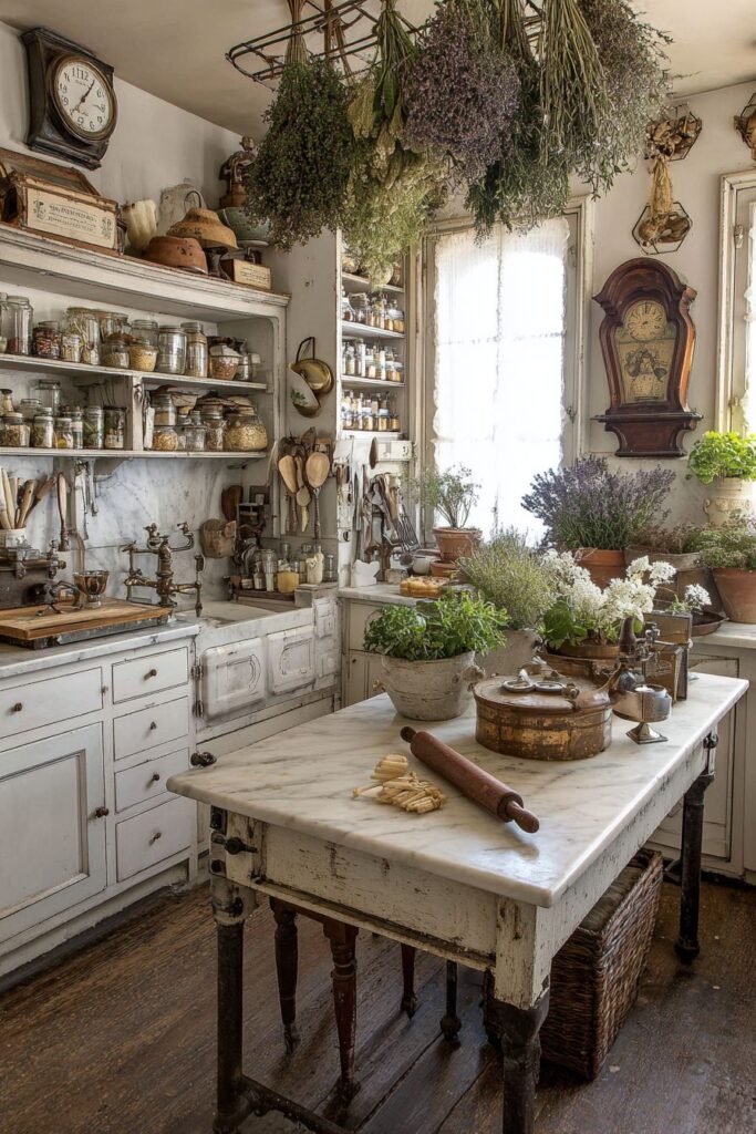 Marble Pastry Station