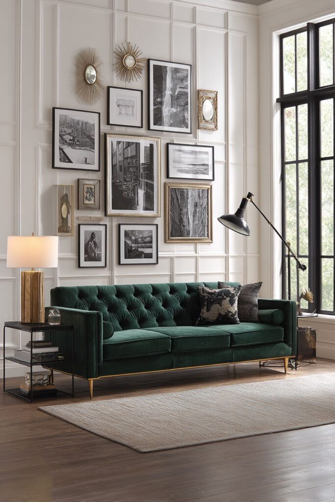 Luxurious Mixed-Media Eclectic Display