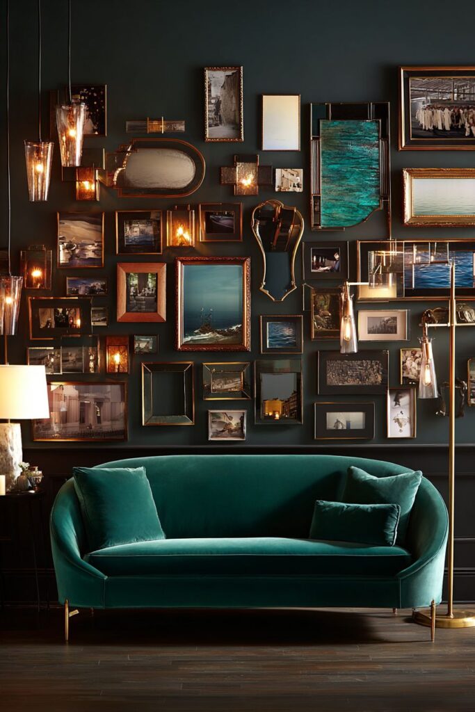 Luxurious Mixed-Media Eclectic Display