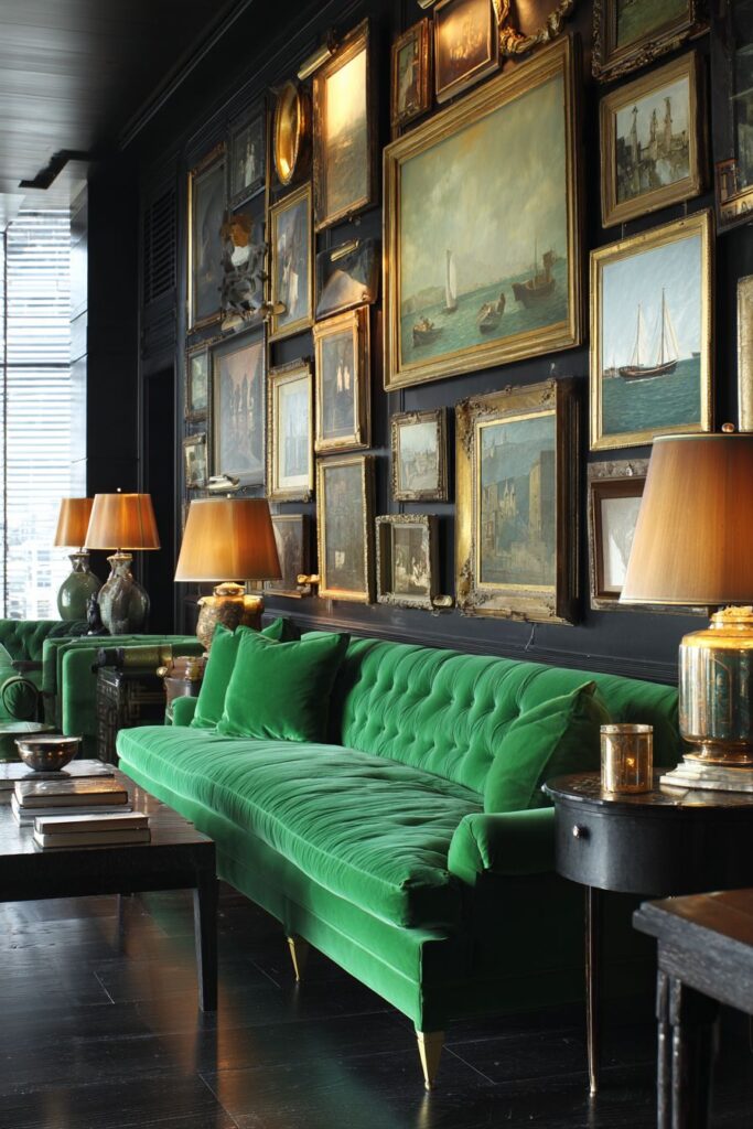 Luxurious Mixed-Media Eclectic Display