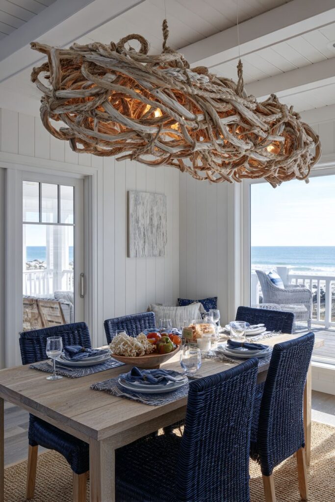 Coastal Driftwood Nautical Charm