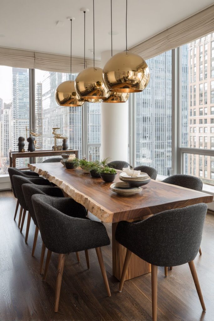 Organic Luxury with Live-Edge Beauty