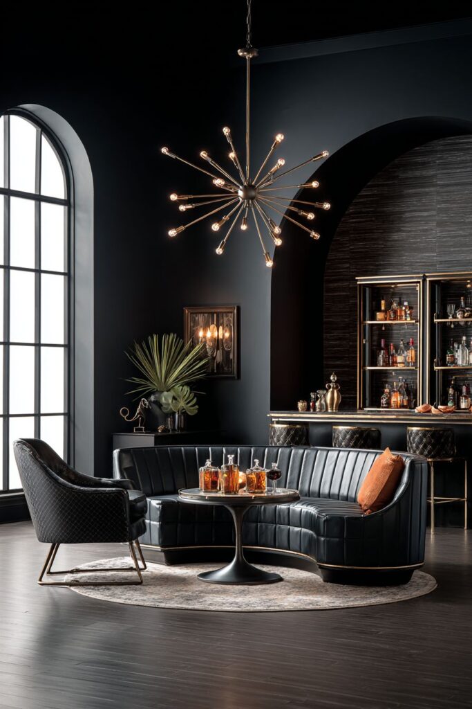 Sculptural Lighting Features