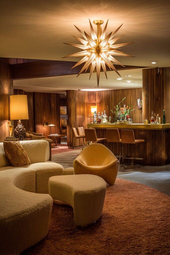 Sculptural Lighting Features