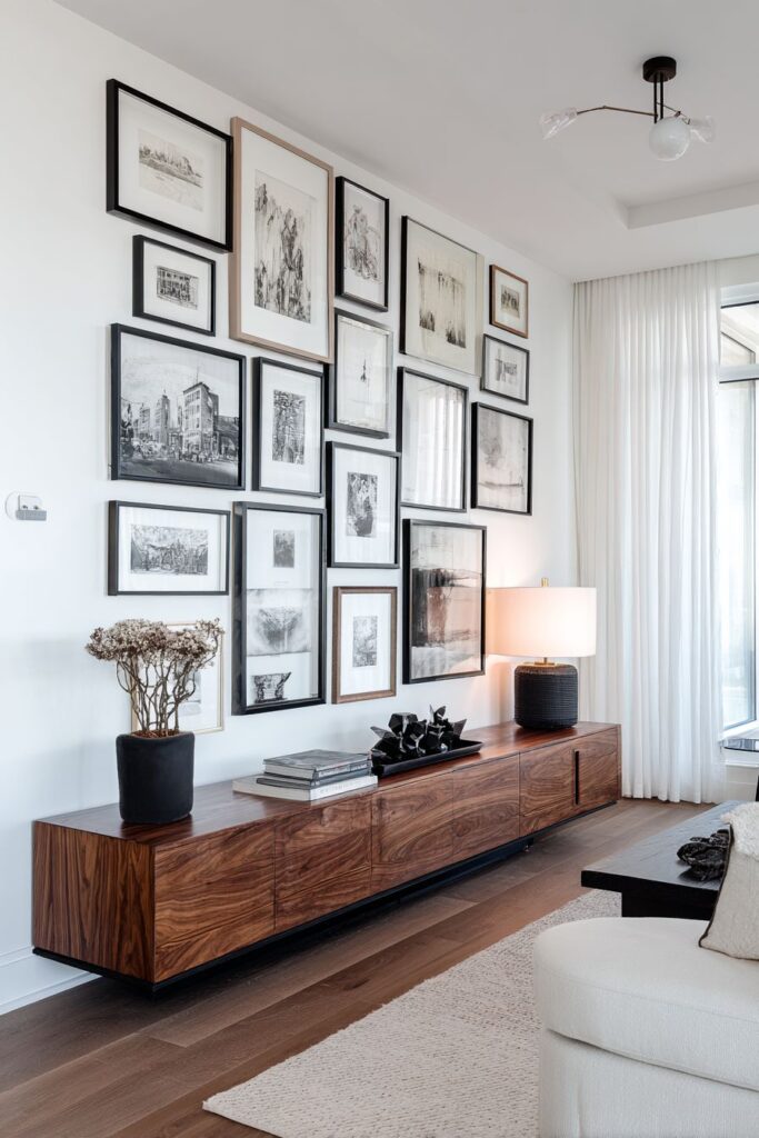 Curated Gallery Wall Excellence