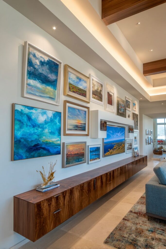 Curated Gallery Wall Excellence