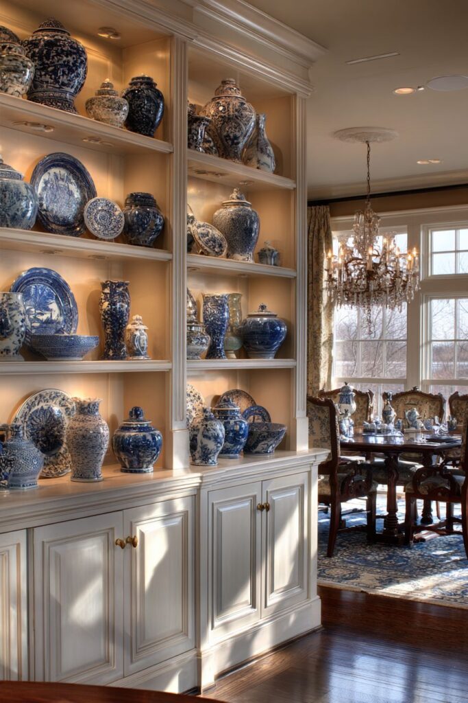 Porcelain Collections and Display Mastery