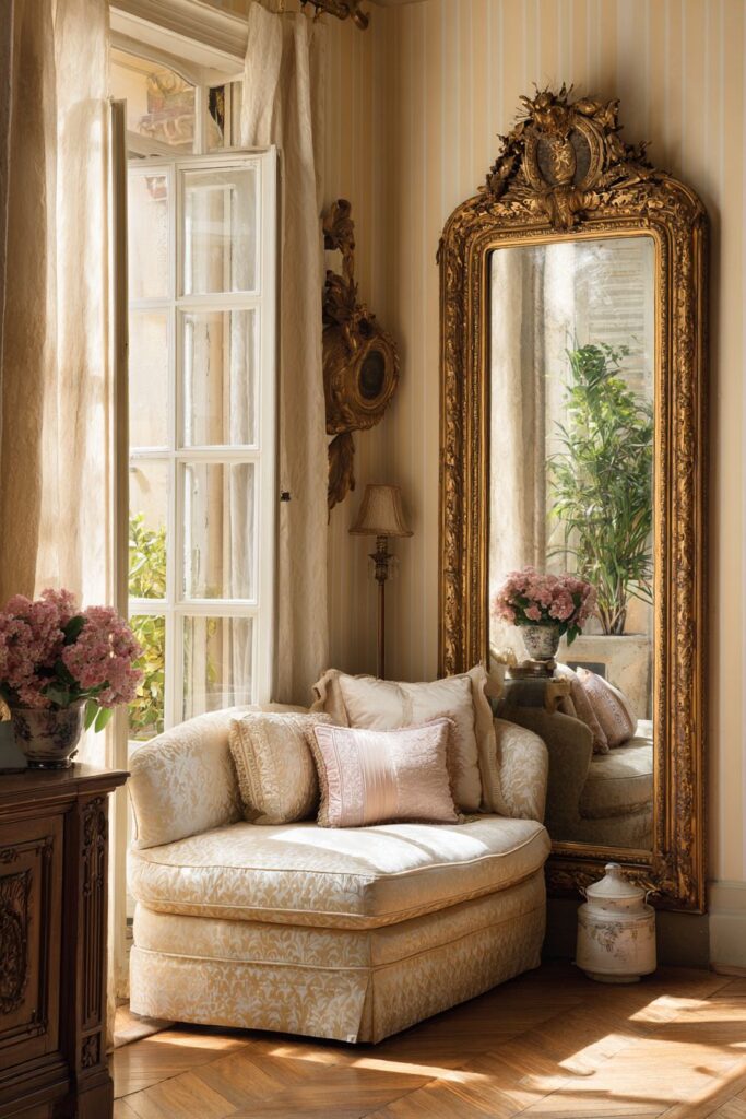 Antique Mirror Magnificence