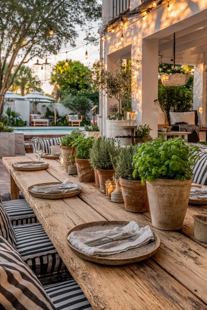 Outdoor Dining Paradise