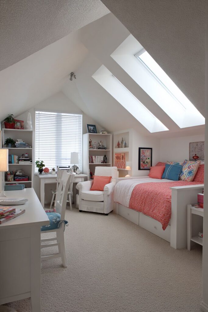 Teen Loft with Study Zone
