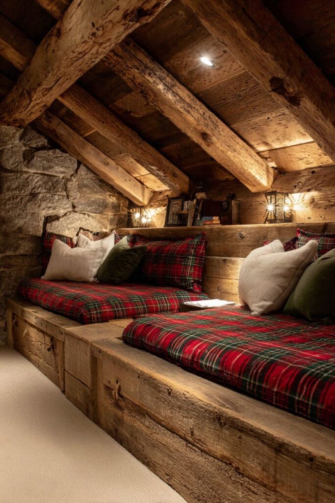 Rustic Reclaimed Wood Beds with Cabin Charm