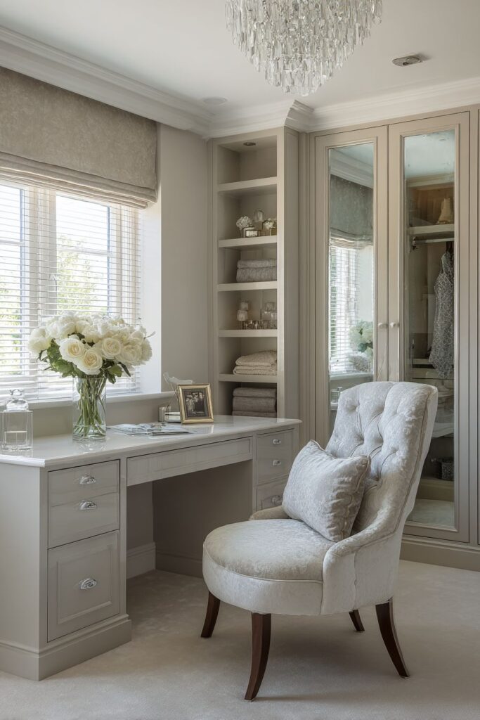 Luxurious Walk-In Closet Integration