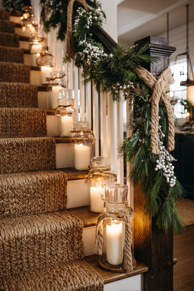 Staircase Garland Elegance