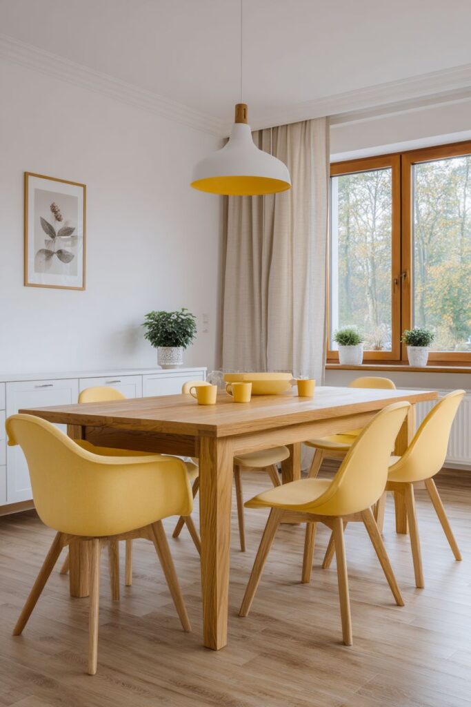 Scandinavian Yellow Serenity