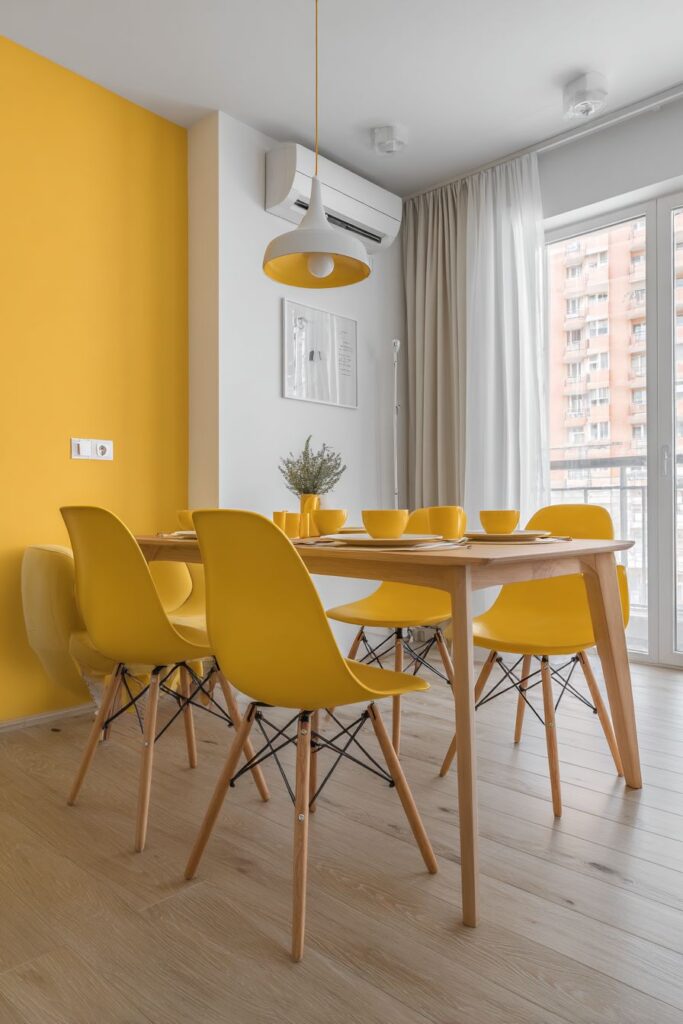 Scandinavian Yellow Serenity