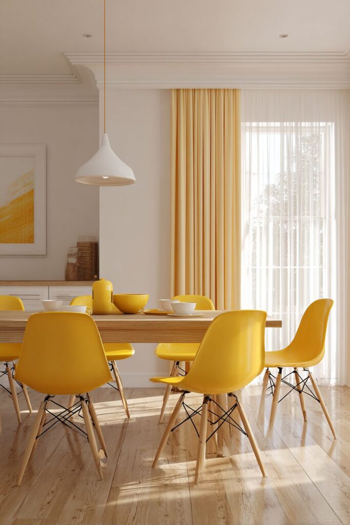 Scandinavian Yellow Serenity